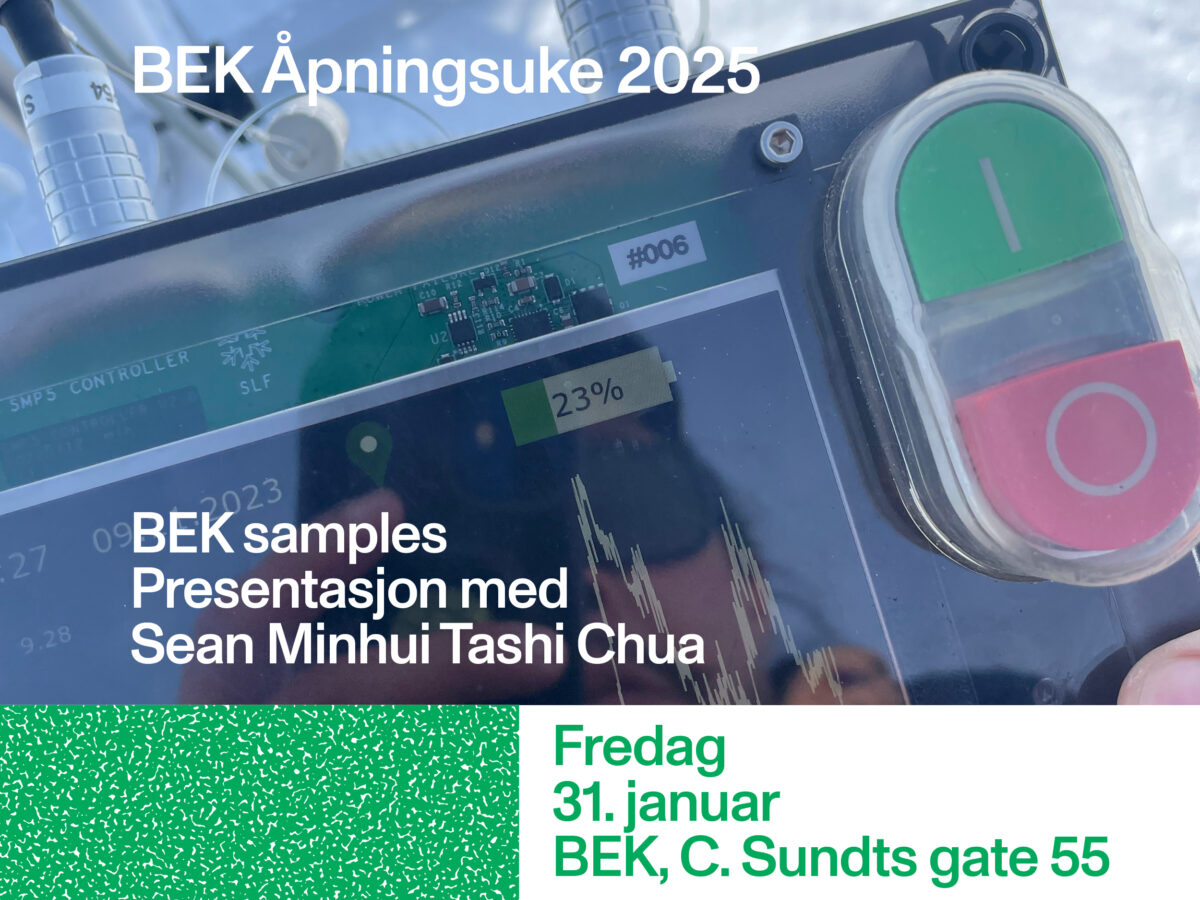 BEK Samples presentation poster for CRYOSONIC.